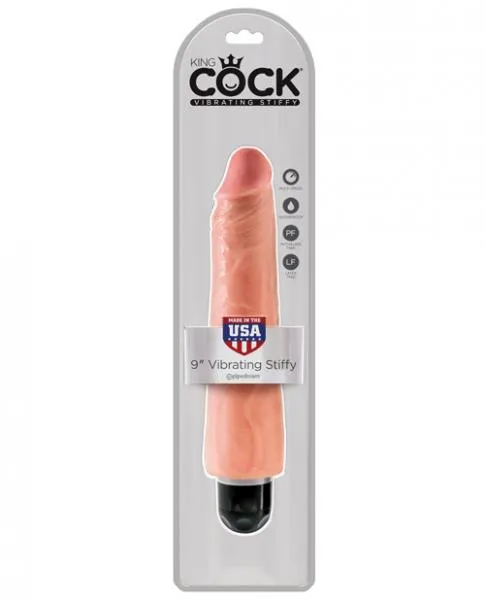 King Cock 9 Inches Realistic Vibrating Stiffy Beige Pipedream Dildos King Cock 9 Inches Realistic Vibrating Stiffy Beige Pipedream Dildos