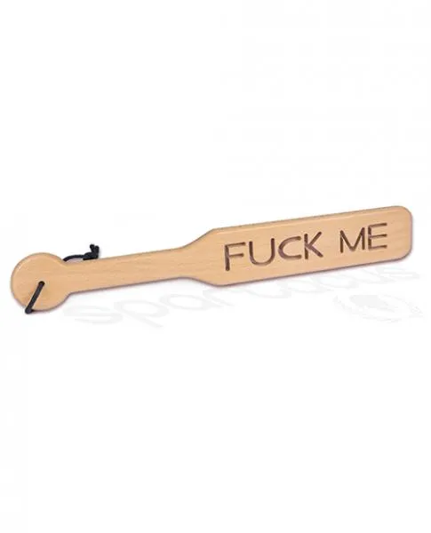 Spartacus Vibrators Spartacus Zelkova Wood Paddle 375 Cm Fuck Me