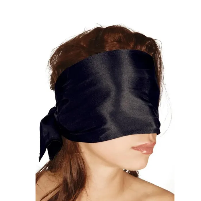 Bad Kitty Black Satin Blindfold Anal