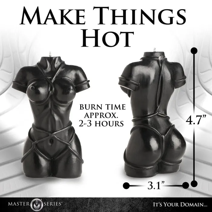 Master Series Bound Goddess Drip Candle XR Brands Male Sex Toys
