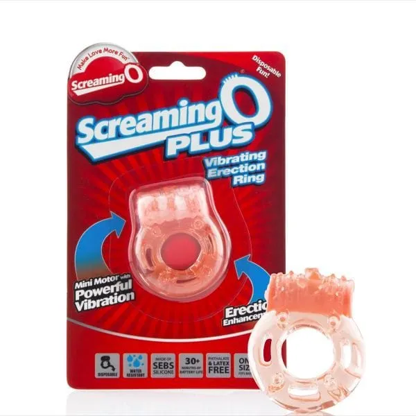 Screaming O Couples Screaming O Plus Vibrating Cock Ring With Clitoral Stimulator Screaming O Couples Screaming O Plus Vibrating Cock Ring With Clitoral Stimulator