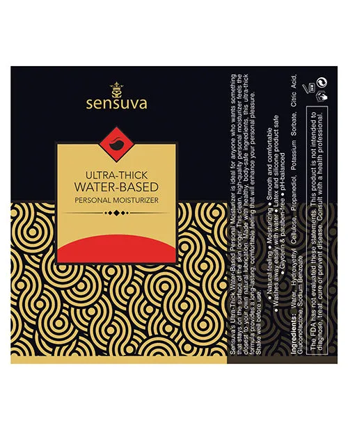 Sensuva Valencia Naturals Female Sex Toys Sensuva Ultra Thick Water Based Personal Moisturizer