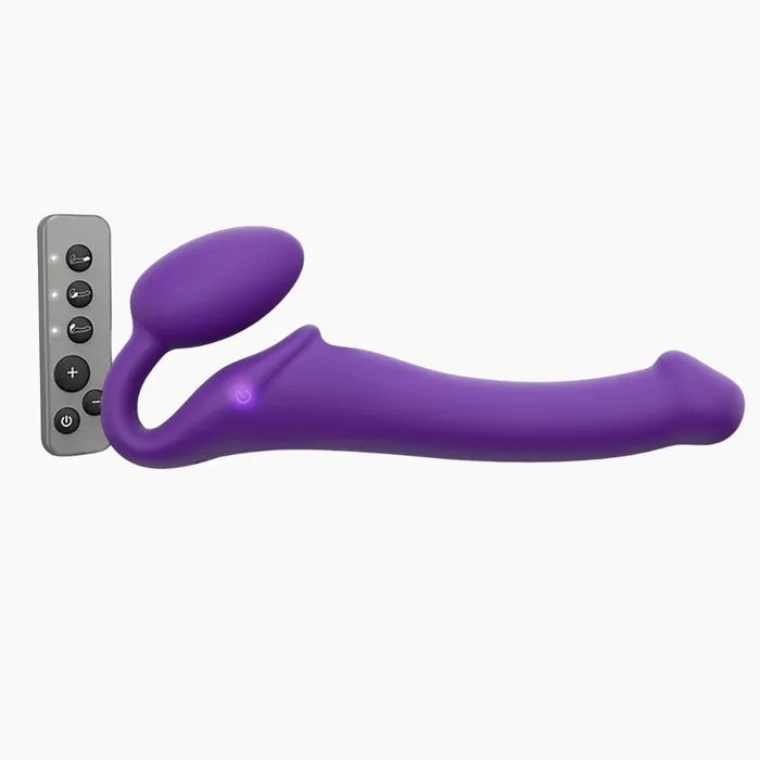 StrapOnMe Vibrating Bendable Strapless Strapon Female Sex Toys