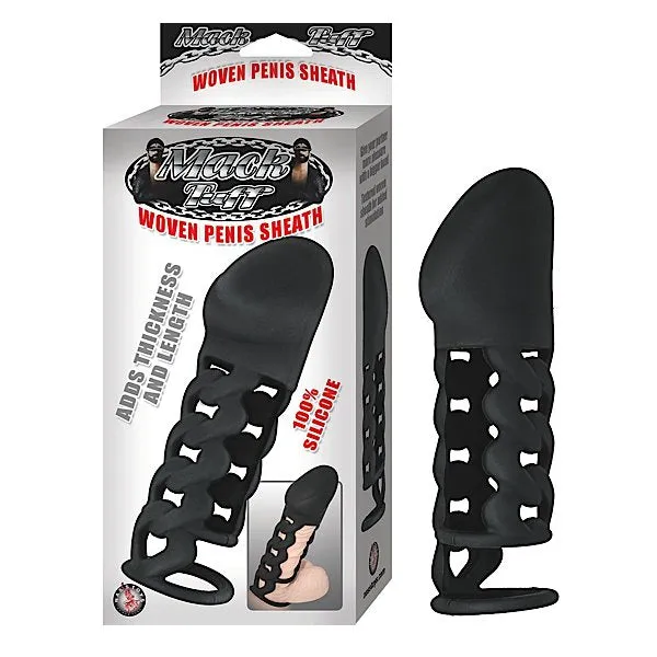 Nasstoys Vibrators MACK TUFF Woven Penish Sheath