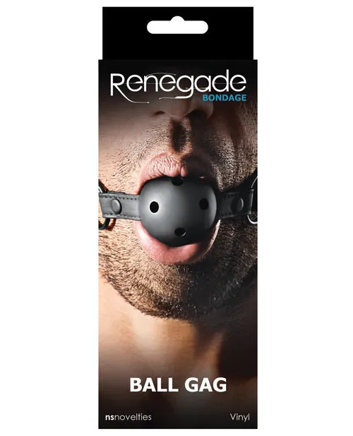 Ns Novelties INC Renegade Bondage Ball Gag Black Anal