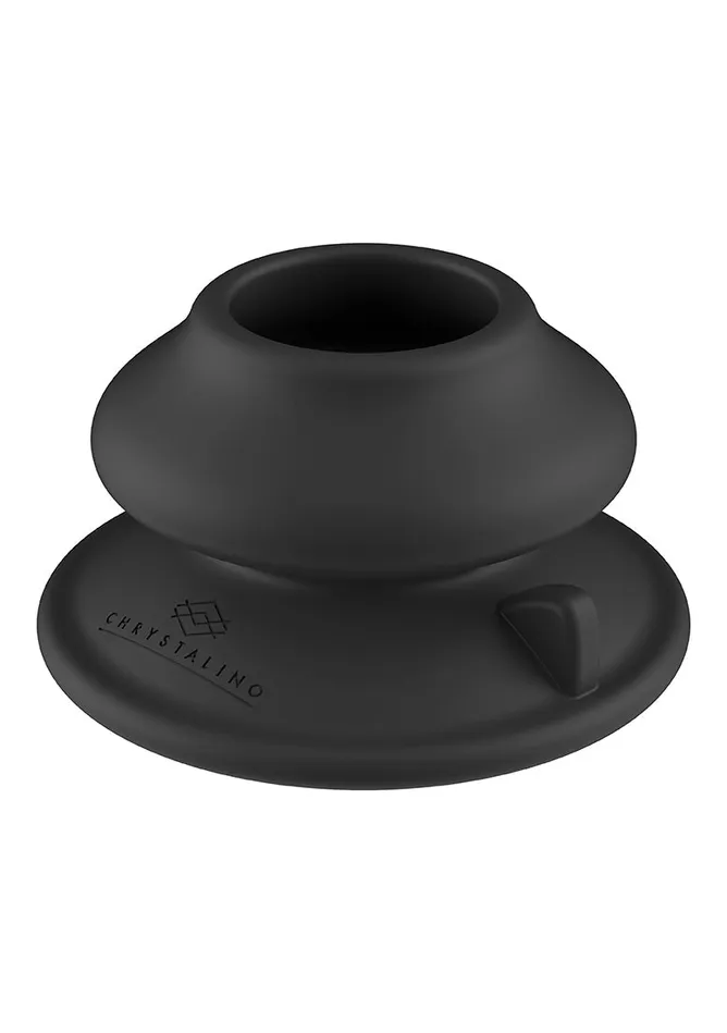 Stretchy Glass Vibrator With Suction Cup And Remote Rechargeable 10 Speed Shots America Female Sex Toys