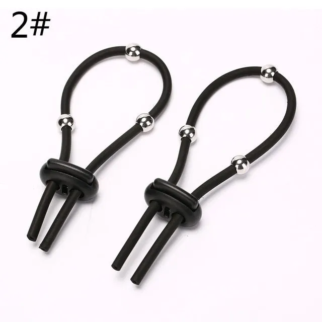 1 Pair of Silicone Penis Ring Own Pleasures Male Sex Toys