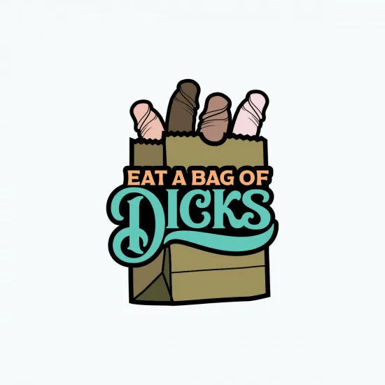 Anal Wood Rocket WoodRocket Eat a Bag of Dicks Pin