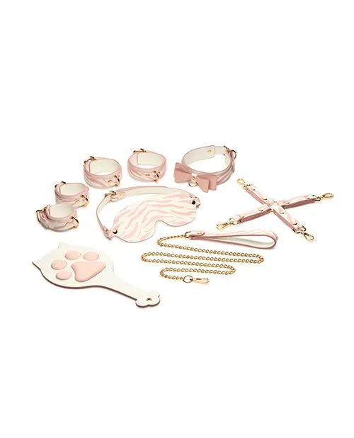 Anal XR Brands Master Series Tiger Kitty Bondage Set Pink