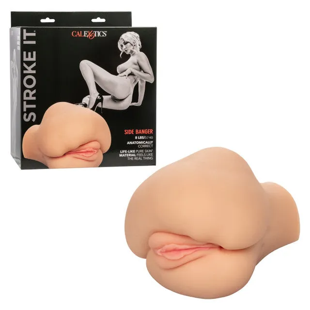 Cal Exotics Male Sex Toys Stroke It Side Banger Ivory