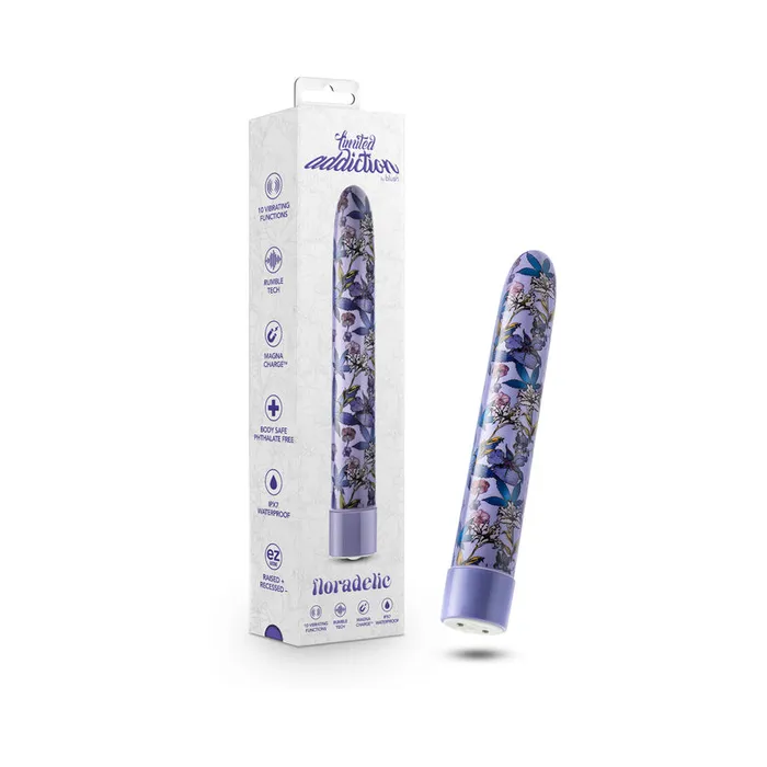 Blush Dildos Limited Addiction Florade Recha Vib 7 Pu