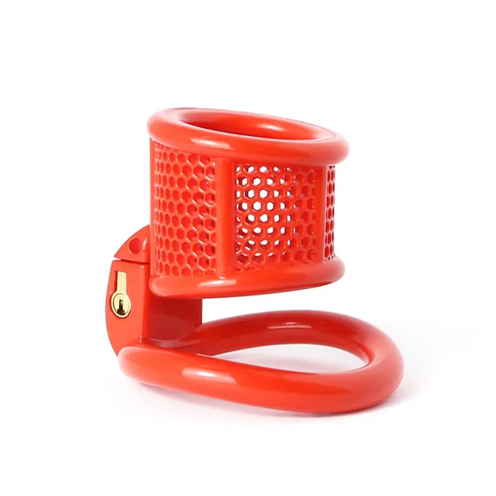CHASTITY CAGE CO Male Sex Toys New Upgrade 3D Honeycomb Printed Chastity Device