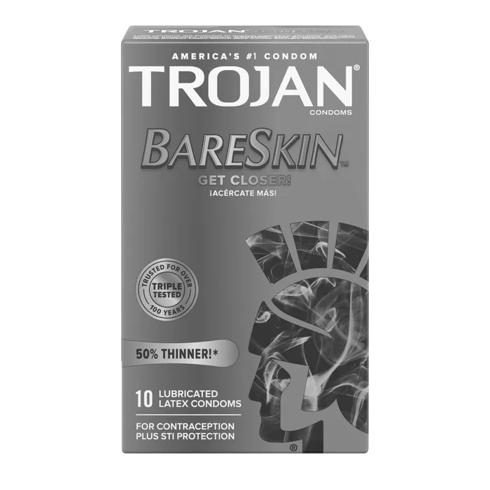Female Sex Toys Trojan Bareskin Premium Thin Lubricated Condoms 10 Count TROJAN Female Sex Toys Trojan Bareskin Premium Thin Lubricated Condoms 10 Count TROJAN