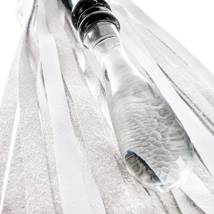 Glass Handle Flogger by Kink Kink Store Dildos