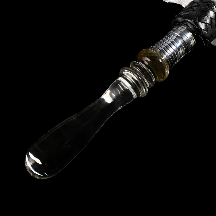 Glass Handle Flogger by Kink Kink Store Dildos