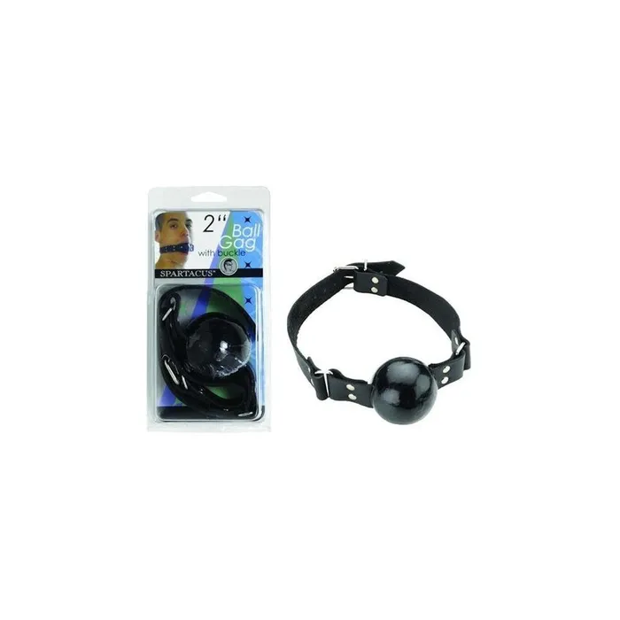 Male Sex Toys Spartacus Spartacus Black Ball Gag With Buckle