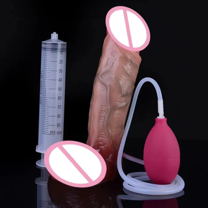Realistic Dildos Lifelike Squirting Penis Silicone Dildo With Sucker For Women Anal Plug House of Dasein Male Sex Toys