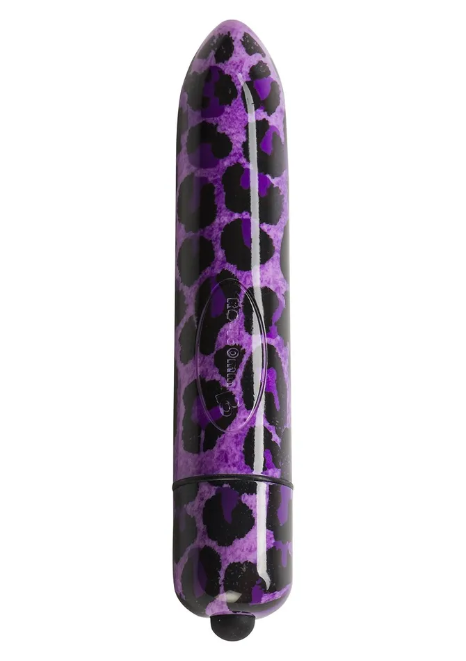Rocks Off Limited 10 Speed Leopard Vibrator Purple RocksOff Vibrators