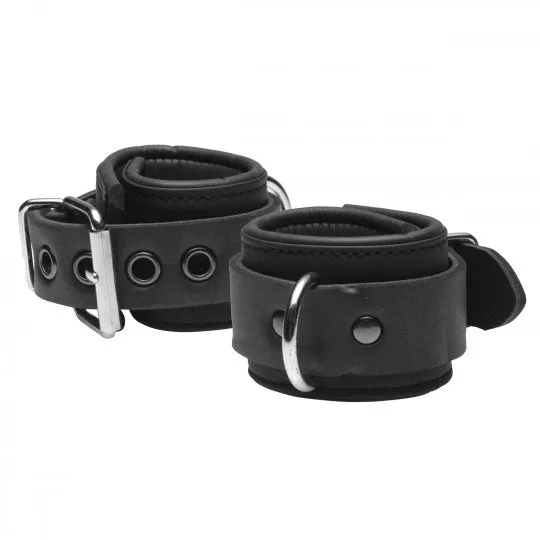 Serve Neoprene Buckle Cuffs Master Series Couples
