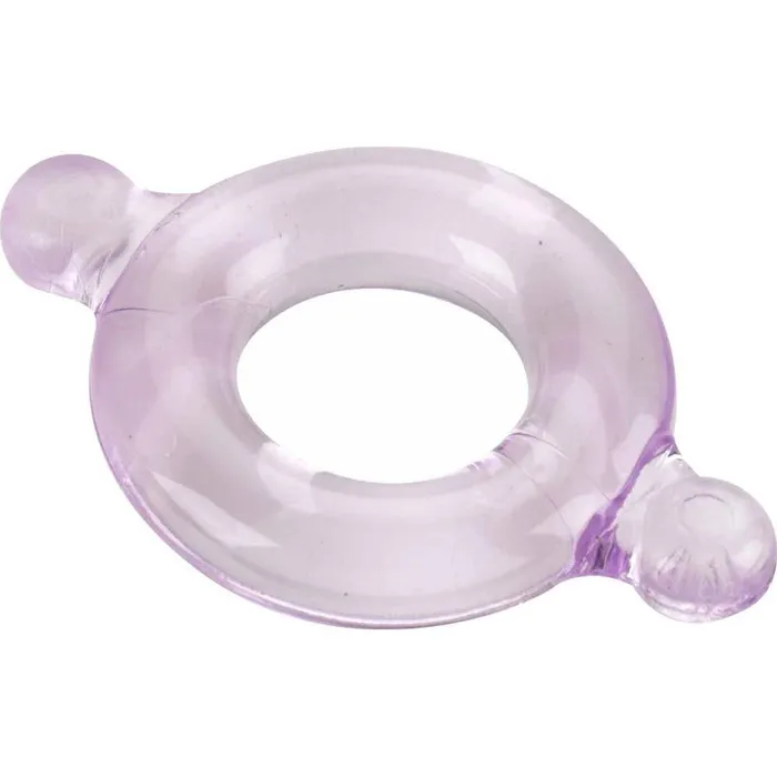 Spartacus Elastomer Cock Ring Purple Male Sex Toys