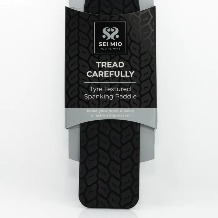 Vibrators Sei Mio Tyre Tread Spanking Paddle