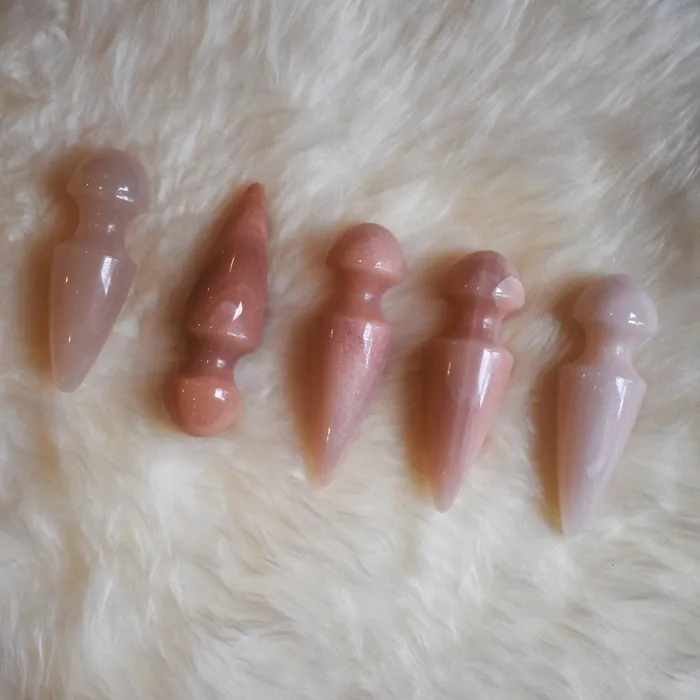WAANDS Anal Pink Aventurine Butt Plug WAANDS Anal Pink Aventurine Butt Plug
