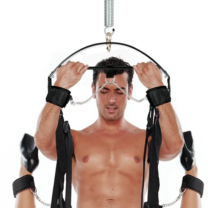 XGen Fantasy Bondage Pleasure Swing pink cherry Couples XGen Fantasy Bondage Pleasure Swing pink cherry Couples