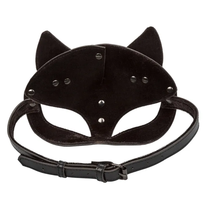 Anal CalExotics Euphoria Collection CAT MASK Vegan Leather Black