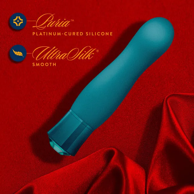 Blush Female Sex Toys Oh My Gem Fierce Warming Tapered Vibrator with Diamond