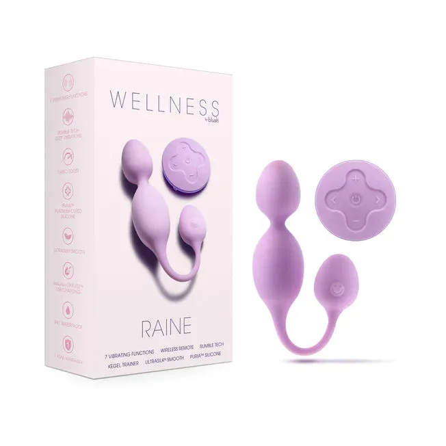 Couples Blush Wellness Raine Remote Controlled Vibrating Kegel Ball Lilac