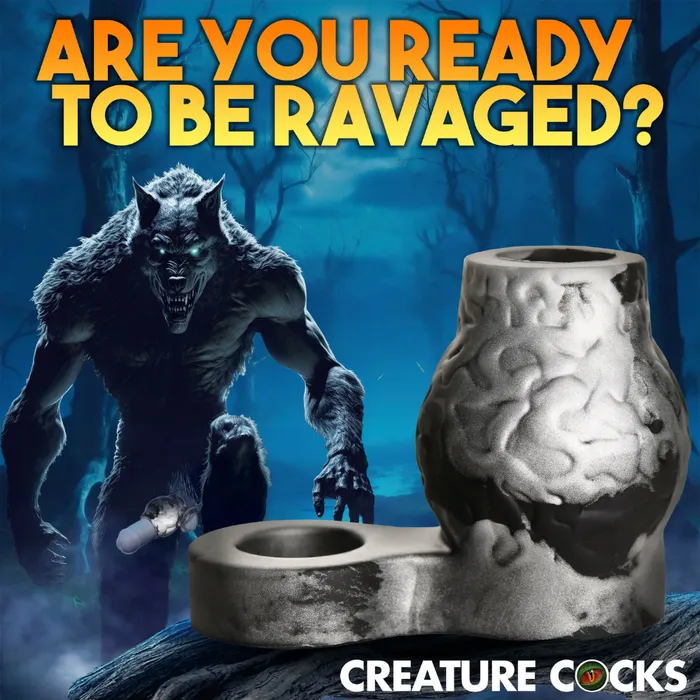 Creature Cocks Night Prowler Penis Sleeve and Ball Stretcher Creature Cocks Male Sex Toys