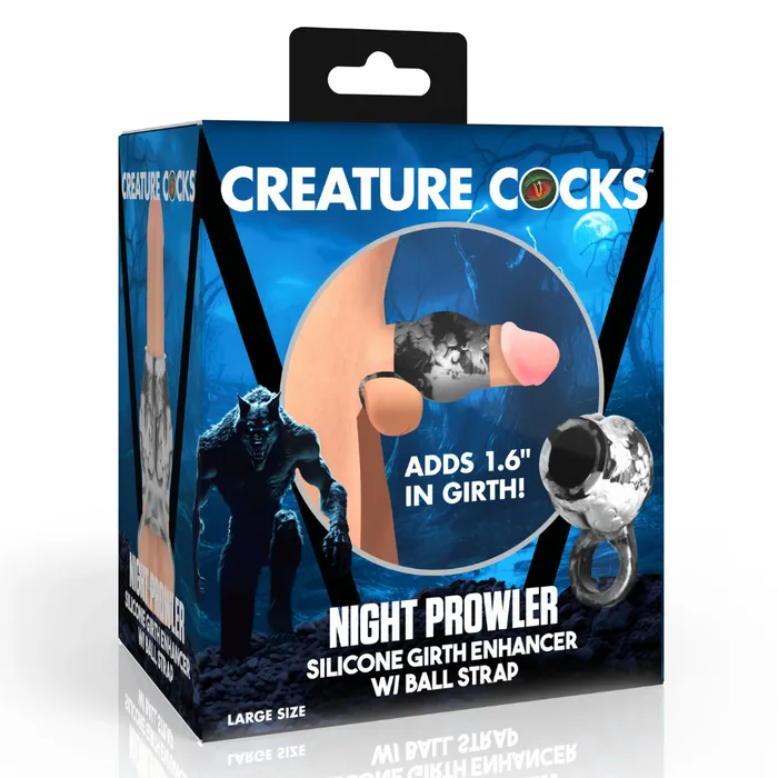 Creature Cocks Night Prowler Penis Sleeve and Ball Stretcher Creature Cocks Male Sex Toys