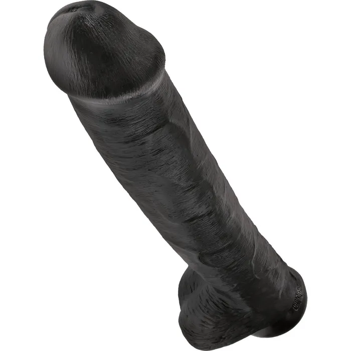 Dildos Jcap Pipedream King Cock Oversized Realistic Dildo with Balls and Suction Cup Mount Base 15 inch Black