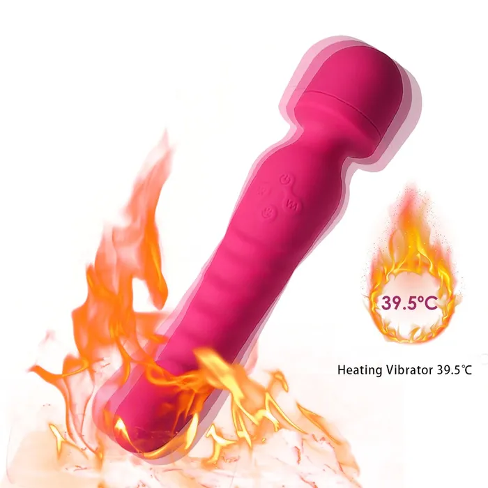 Female Sex Toys EVEs SECRETS Heating Wand Vibrator Waterproof Vaginal GSpot Stimulator Clitoral Massager