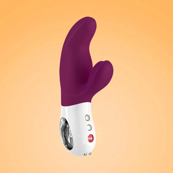 Fun Factory Female Sex Toys Fun Factory MISS BI DUAL ACTION GSPOT RABBIT VIBRATOR And PROSTATE VIBRATOR with 36 Vibration Combos includes FREE TOYBAG