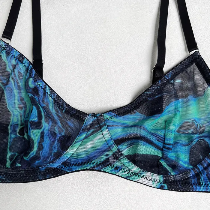 Multicolor Erotic Womens Lingerie Sexy Female Bra Sets Intimate Mesh Outfits EVEs SECRETS Vibrators