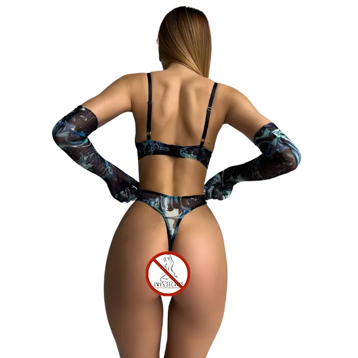 Multicolor Erotic Womens Lingerie Sexy Female Bra Sets Intimate Mesh Outfits EVEs SECRETS Vibrators