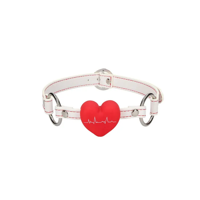 SHOTS OUCH SILICONE HEART GAG NURSE THEME Female Sex Toys
