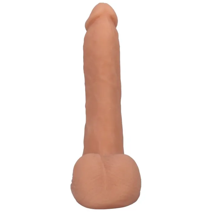 Signature Cocks Dildos Codey Steele 8in Ultraskyn Cock w Removable VacULock Suction Cup Vanilla Flesh